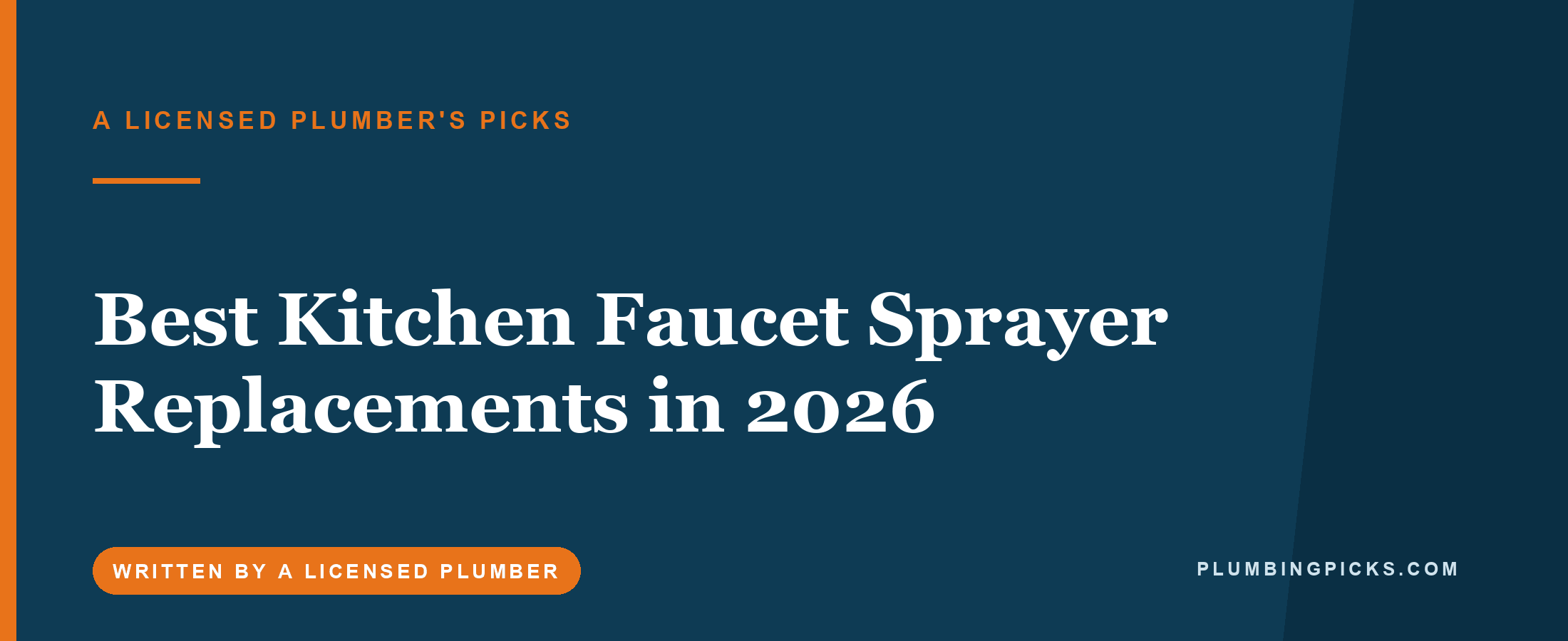 Best Kitchen Faucet Sprayer Replacements in 2026