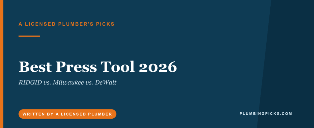 Best Press Tool 2026: RIDGID vs. Milwaukee vs. DeWalt