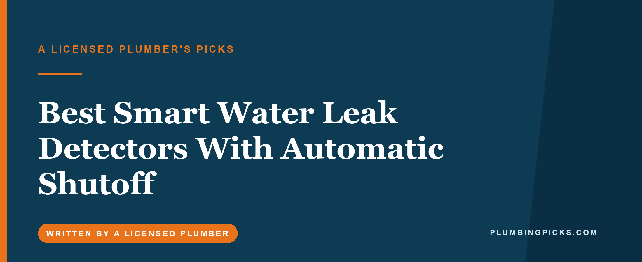 Best Smart Water Leak Detectors With Automatic Shutoff (2026)
