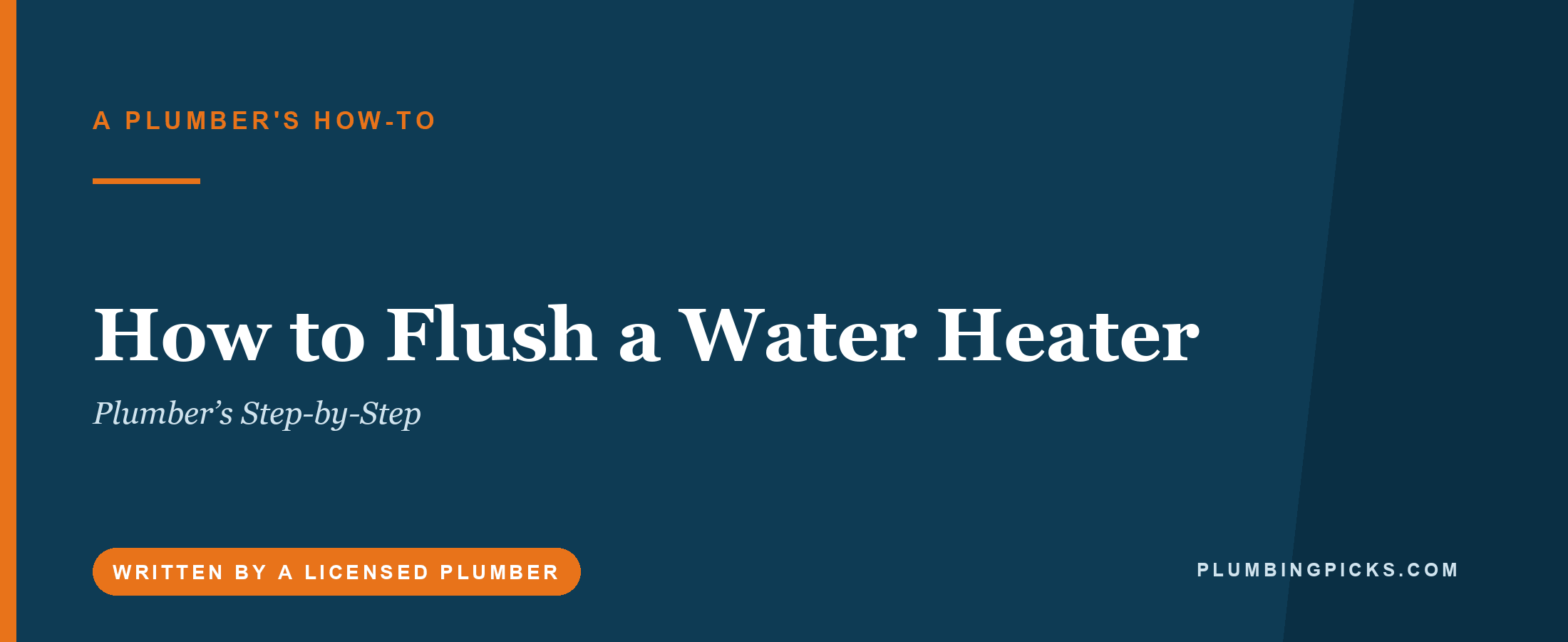 How to Flush a Water Heater (Plumber’s Step-by-Step)