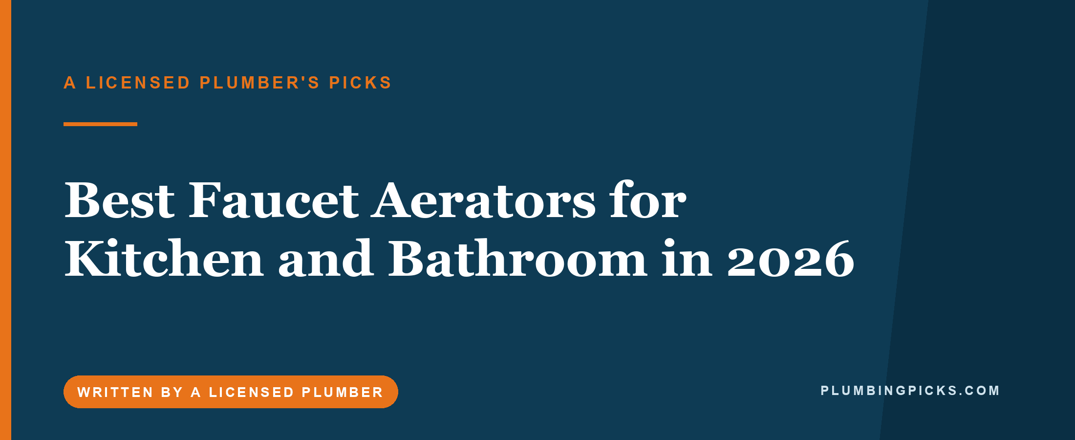 Best Faucet Aerators for Kitchen and Bathroom in 2026 (Fix Weak Flow in 2 Minutes)