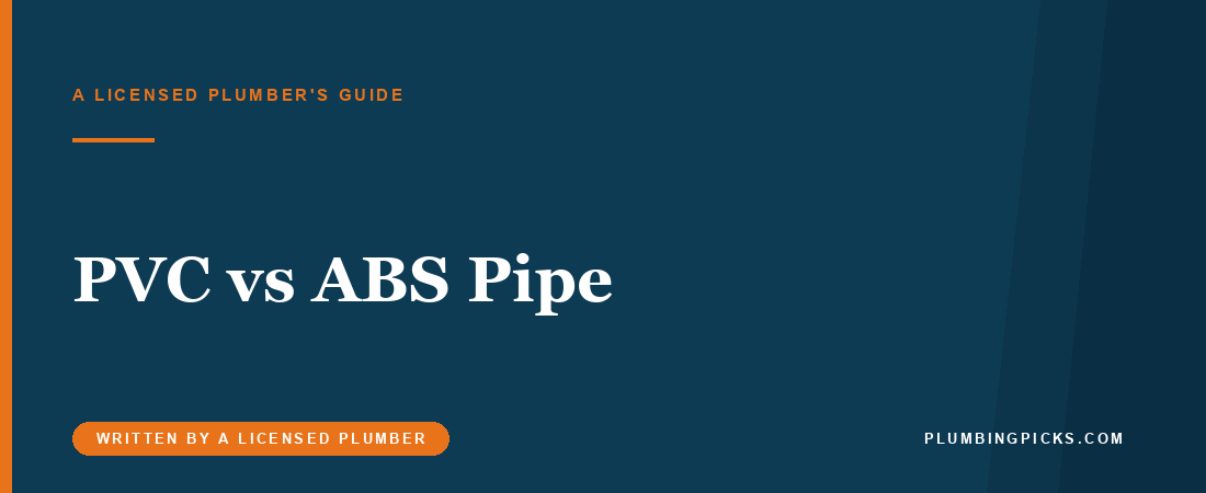 PVC vs ABS Pipe: Which Drain Pipe Should You Use?