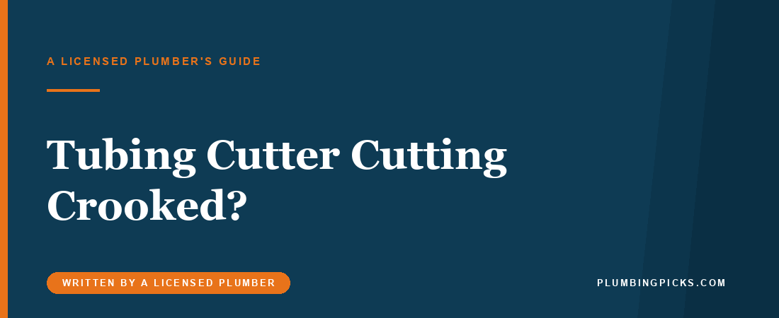 Tubing Cutter Cutting Crooked? Why It Spirals and How to Fix It