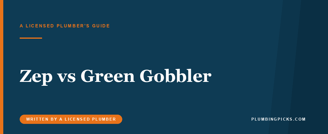 Zep Drain Defense vs Green Gobbler: Which Keeps Drains Clear?