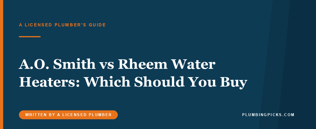 A.O. Smith vs Rheem Water Heaters: Which Should You Buy