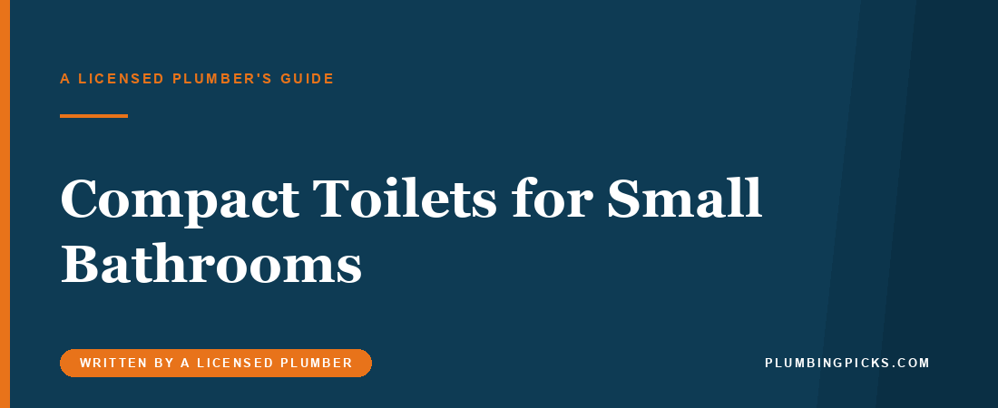 Best Compact Toilets for Small Bathrooms, Ranked by Depth