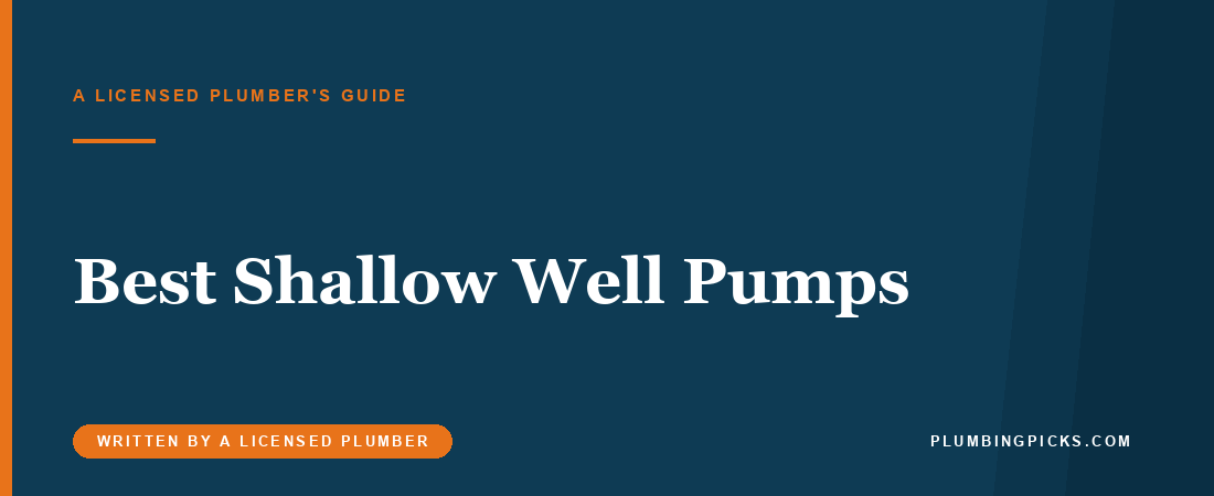 Best Shallow Well Pump for a House (2026)