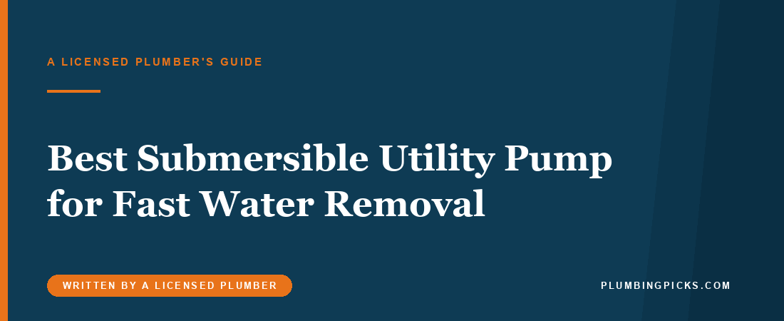 Best Submersible Utility Pump for Fast Water Removal