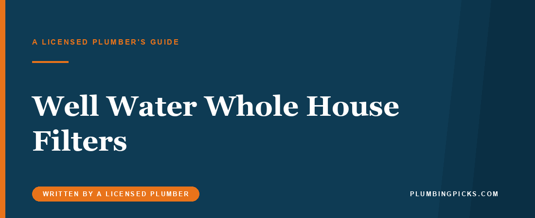 Best Whole House Water Filter for Well Water (2026)