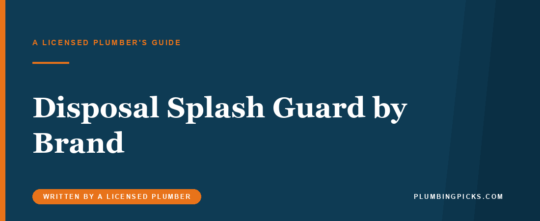 Garbage Disposal Splash Guard Replacement by Brand