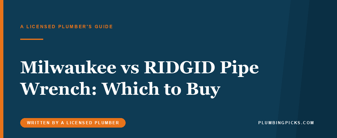 Milwaukee vs RIDGID Aluminum Pipe Wrench: Which Wins