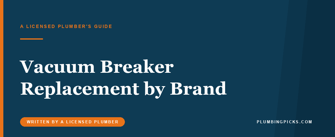 Outdoor Faucet Vacuum Breaker Replacement by Brand