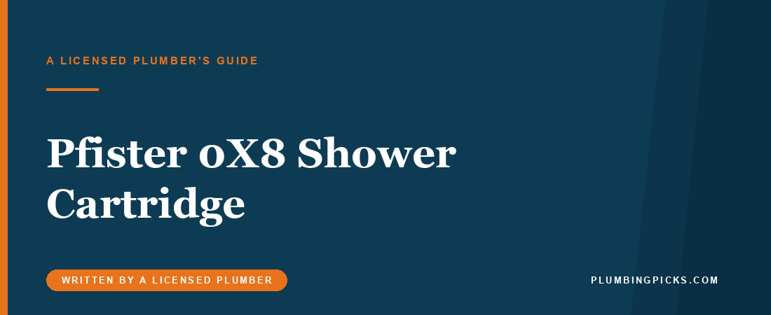 Pfister Shower Cartridge Replacement: 0X8 and Avante