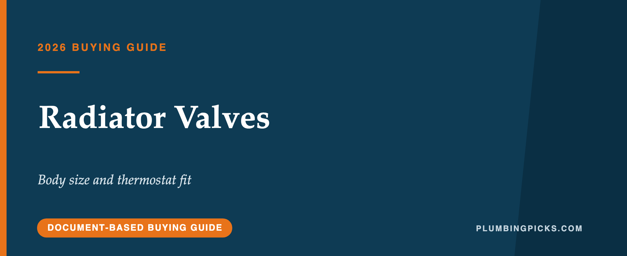 Radiator Valves