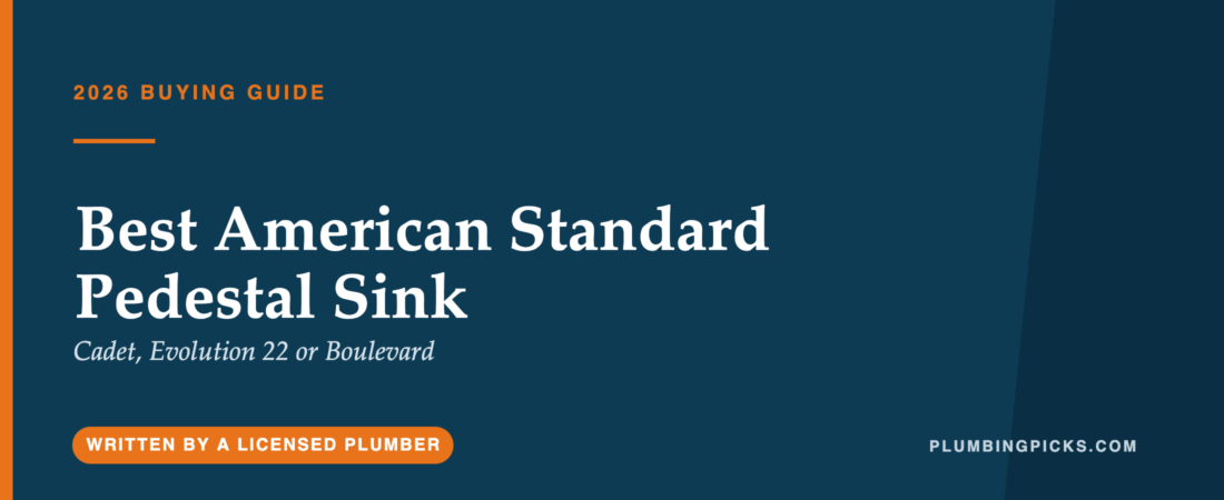 Best American Standard Pedestal Sink