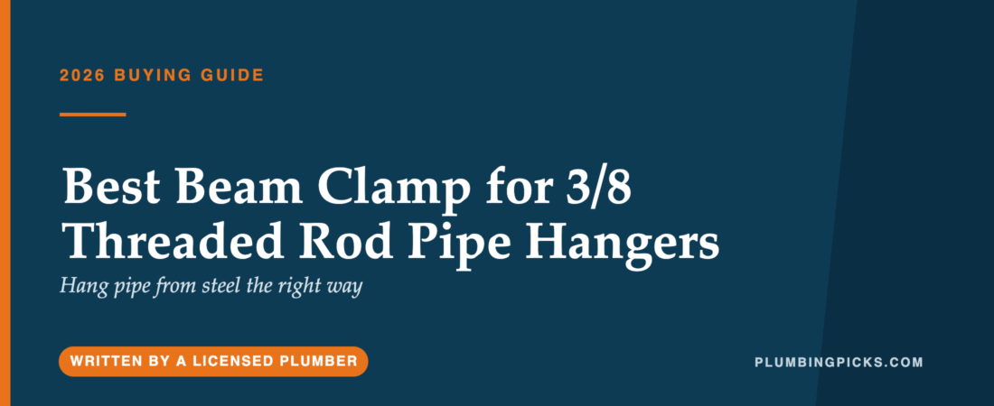 The Best Beam Clamp for 3/8 Threaded Rod Pipe Hangers