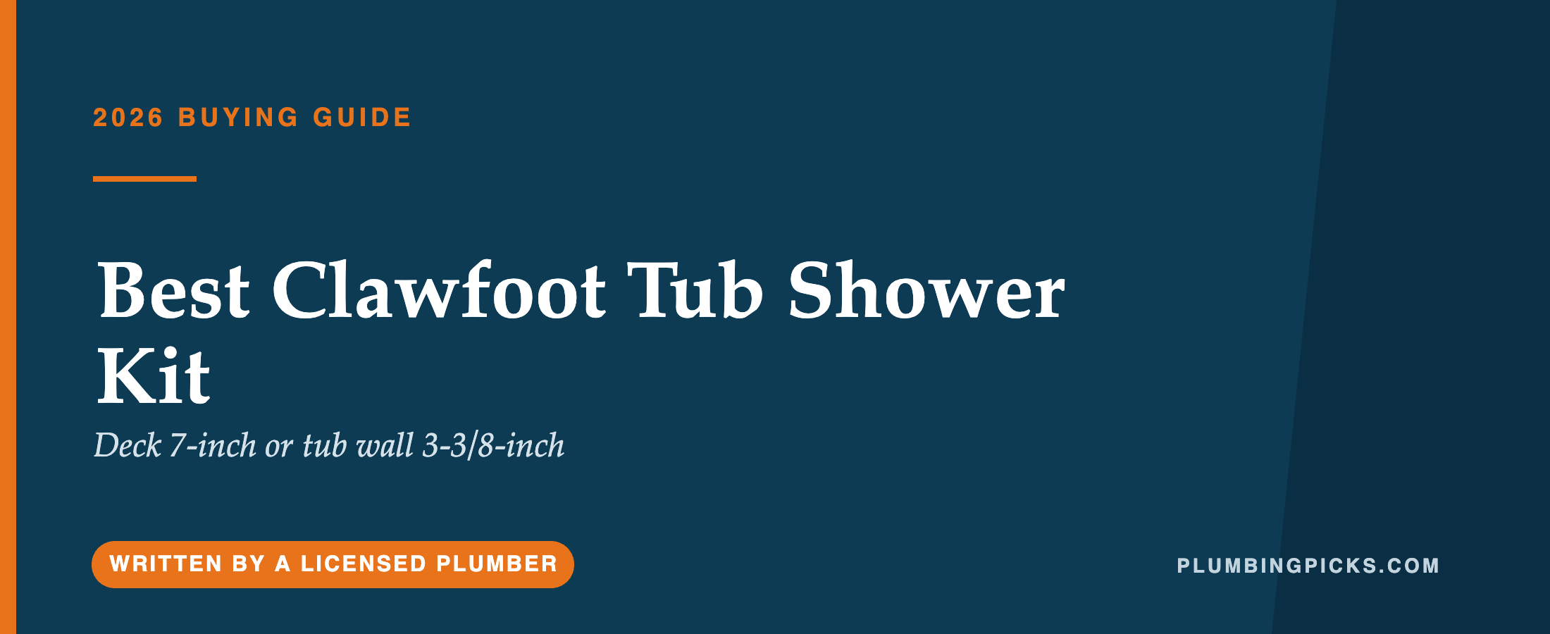 Best Clawfoot Tub Shower Kit