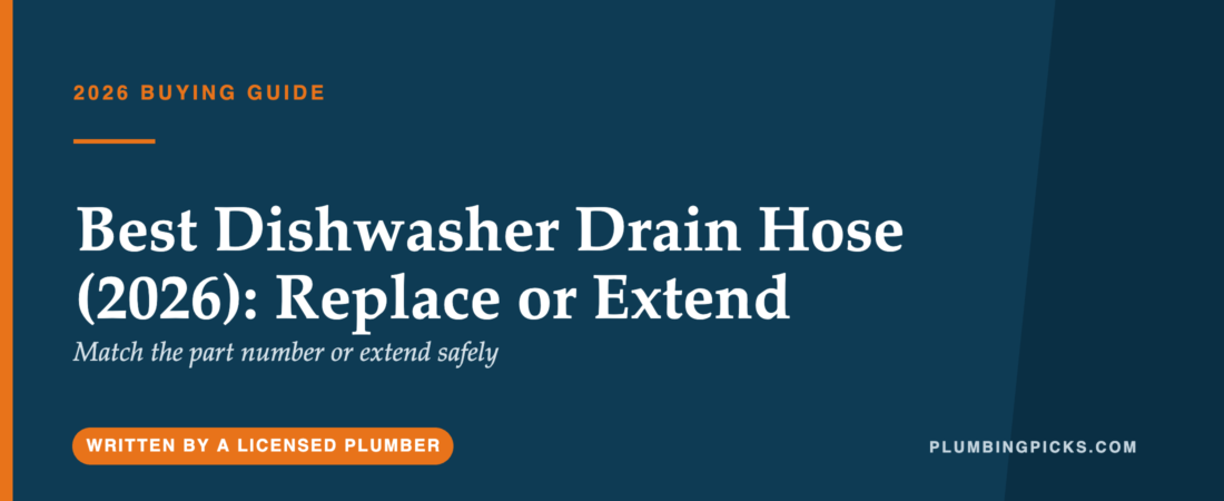 Best Dishwasher Drain Hose (2026)