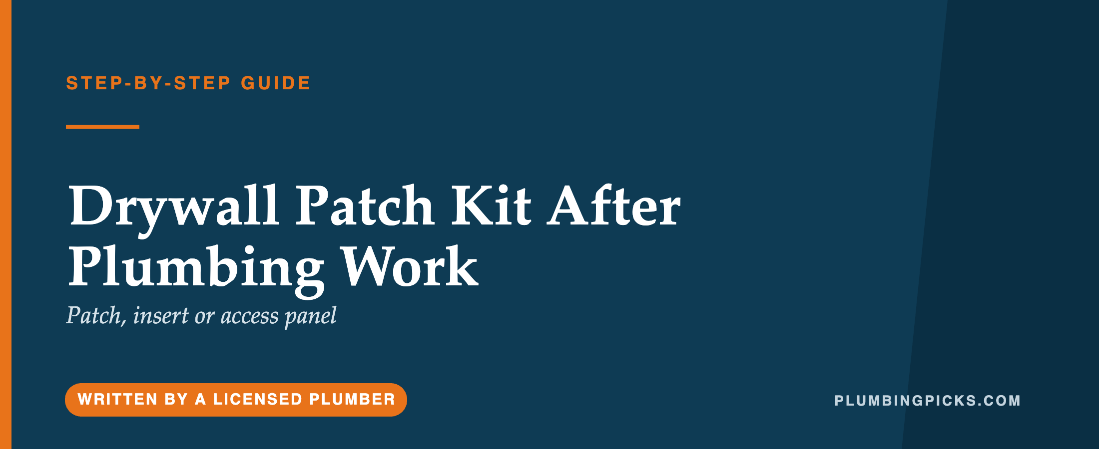 Drywall Patch Kit