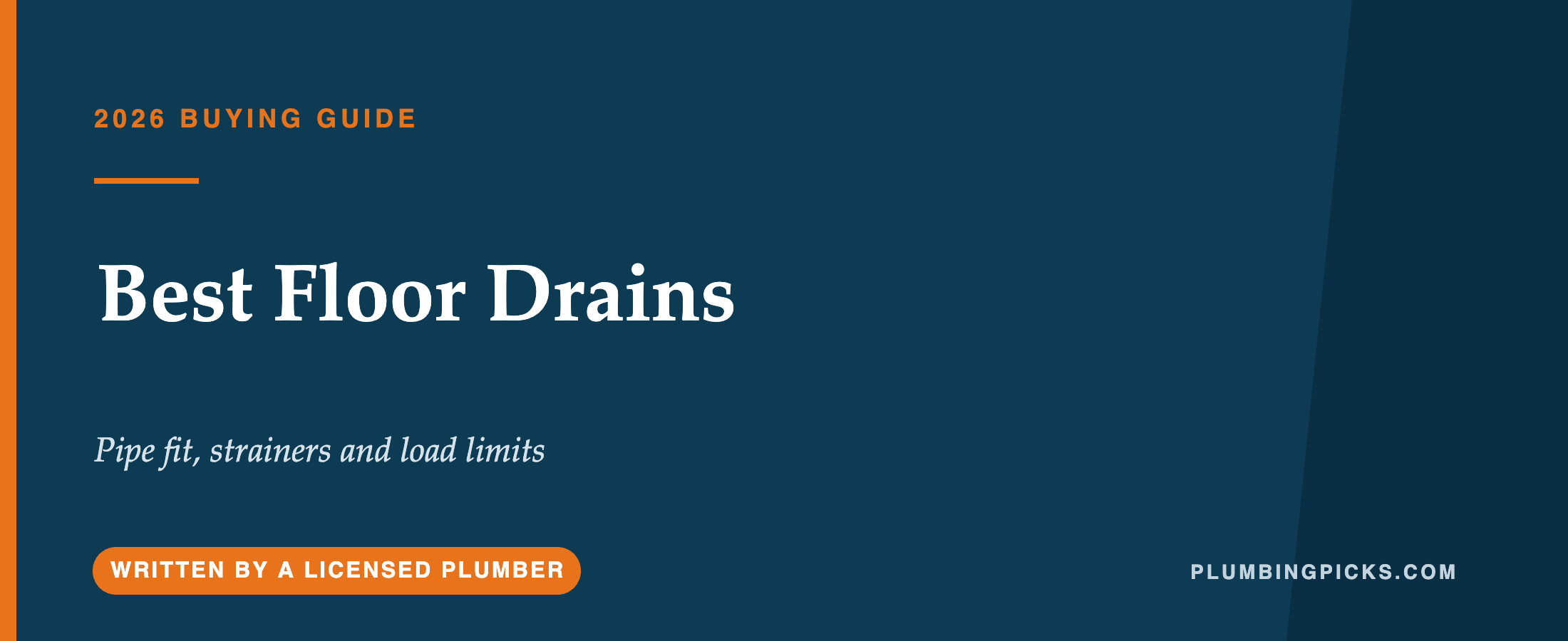 Best Floor Drains