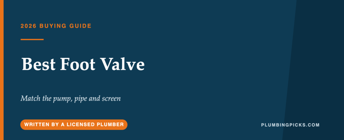 Best Foot Valve