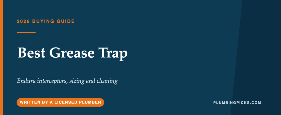 Best Grease Trap