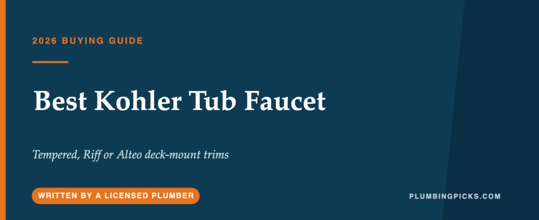 Best Kohler Tub Faucet