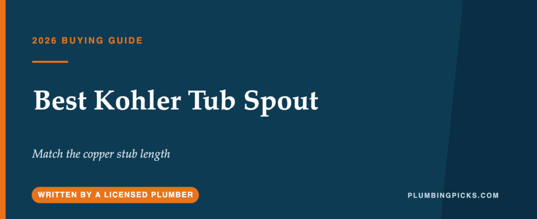 Best Kohler Tub Spout
