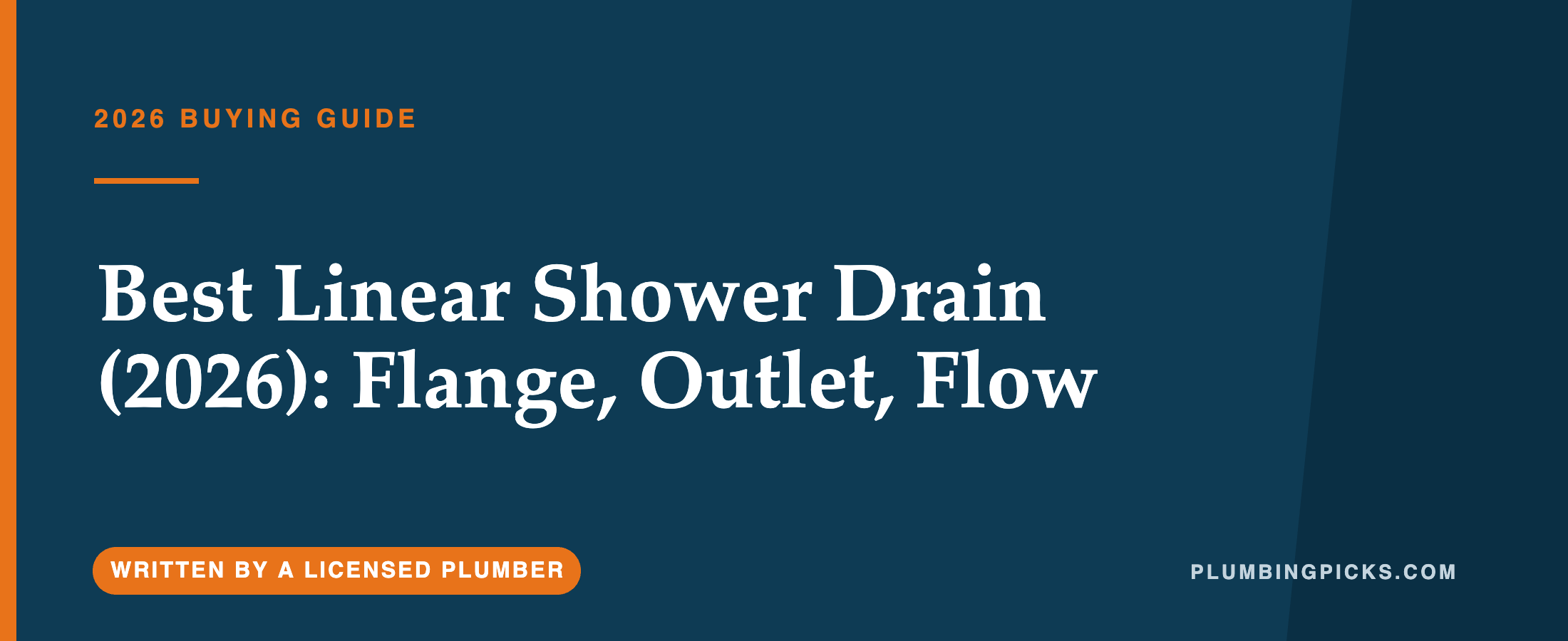 Best Linear Shower Drain (2026)