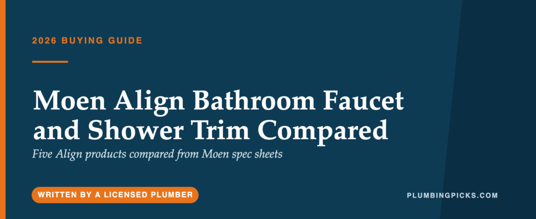 Moen Align Faucets and Shower Trim