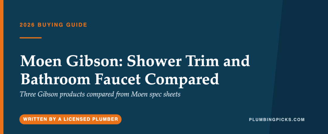 Moen Gibson Faucets and Shower Trim