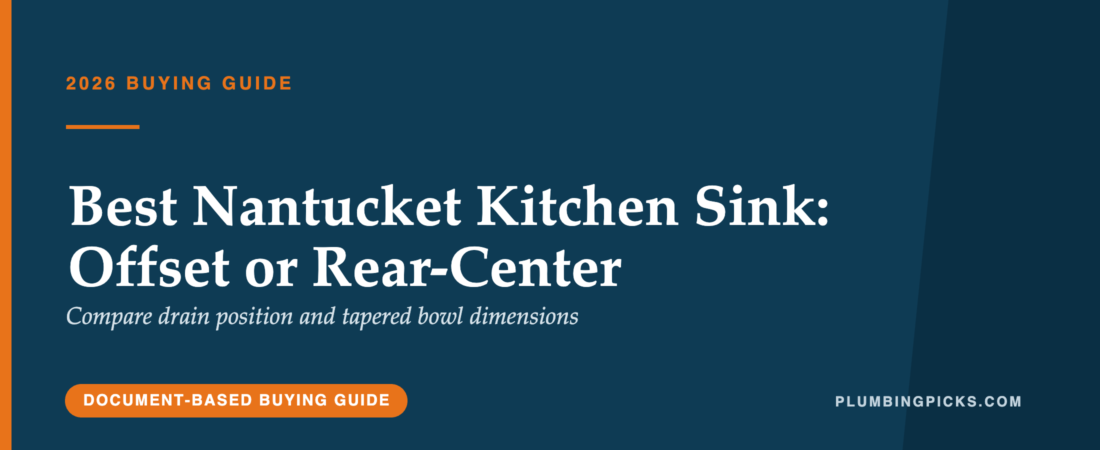 Best Nantucket Kitchen Sink