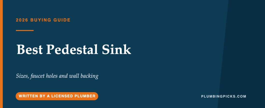 Best Pedestal Sink