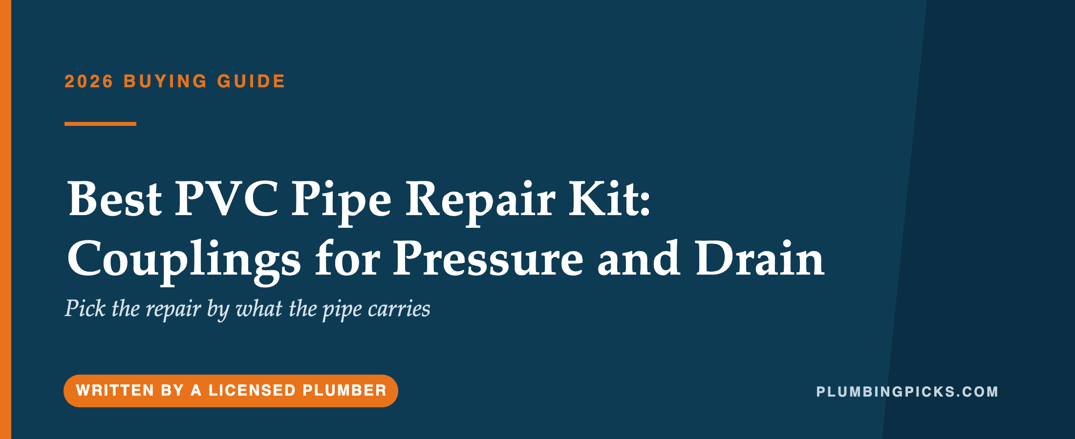 Best PVC Pipe Repair Kit