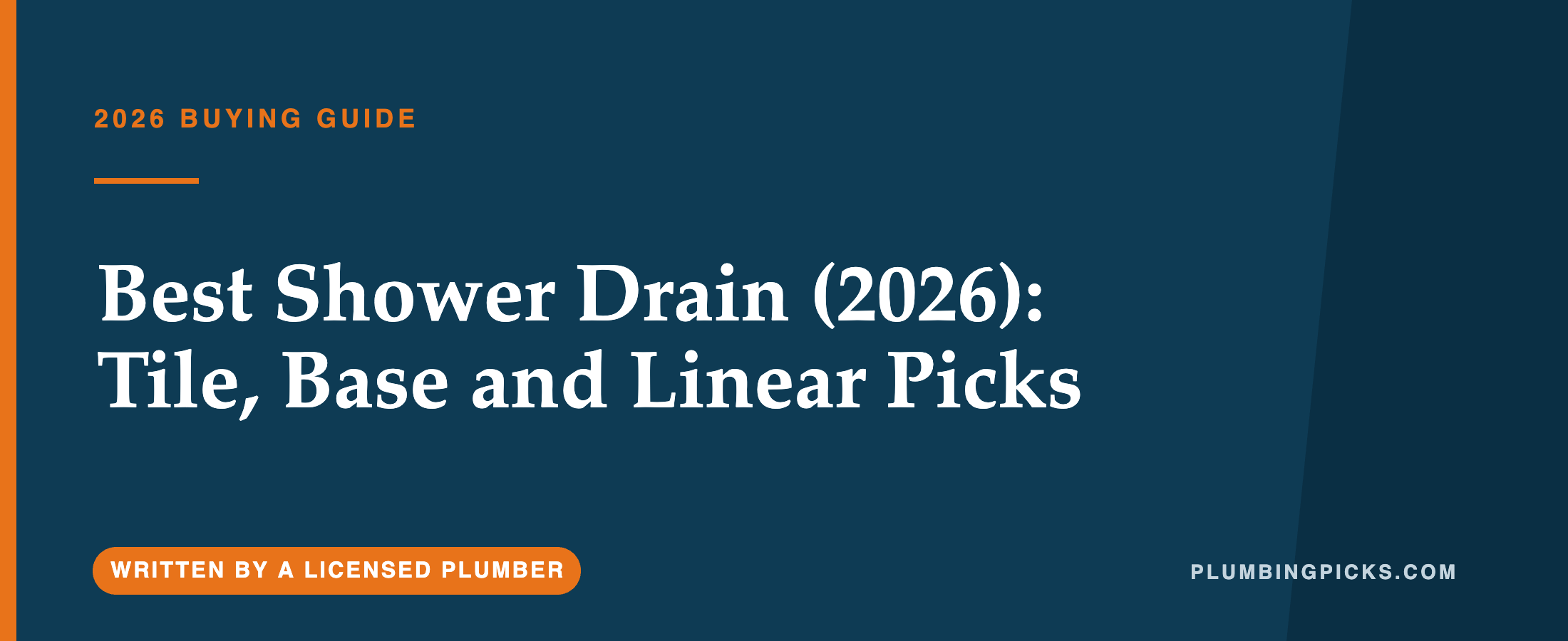 Best Shower Drain (2026)