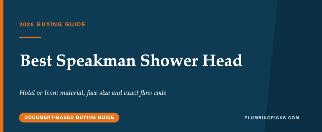 Best Speakman Shower Head