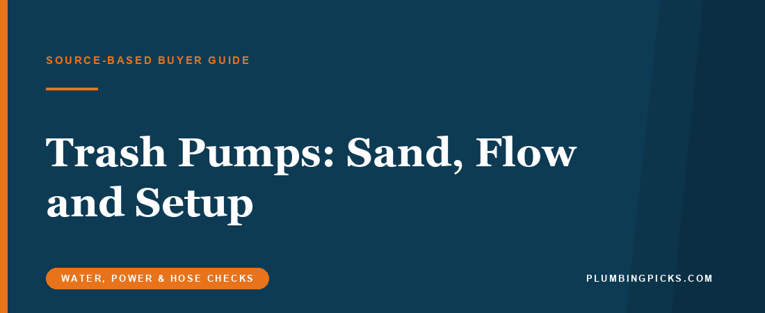 Best Trash Pump (2026): Gas and Electric Picks