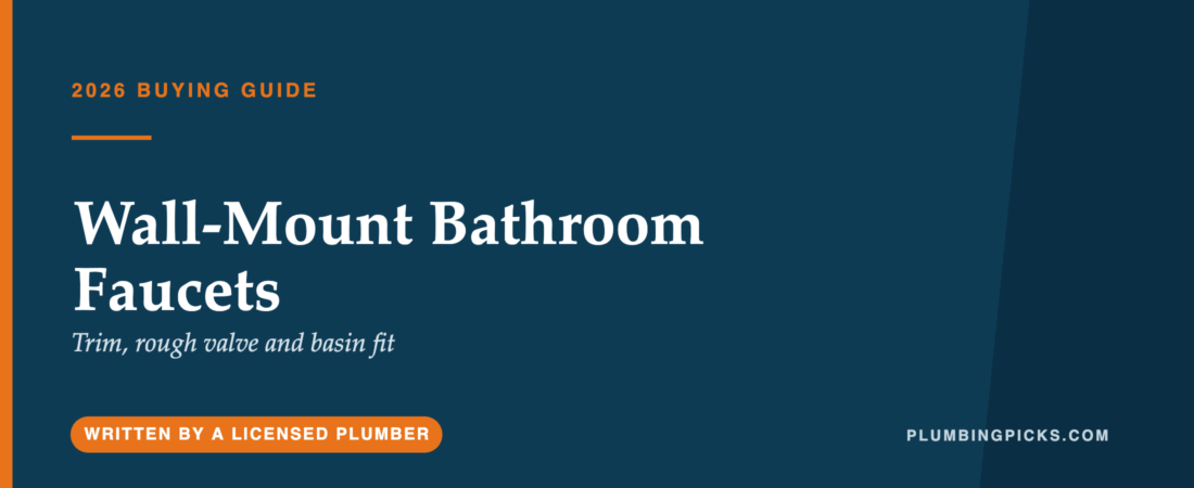 Wall-Mount Bathroom Faucets