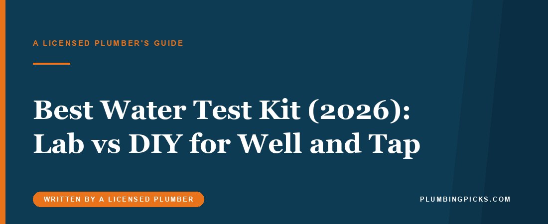 Best Water Test Kit (2026): Lab vs DIY for Well and Tap