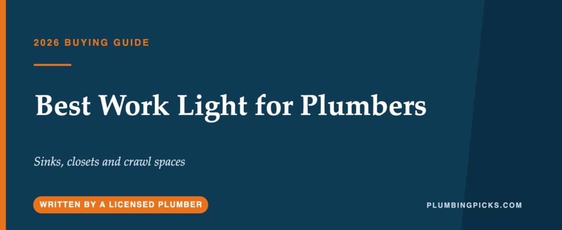 Best Work Light for Plumbers