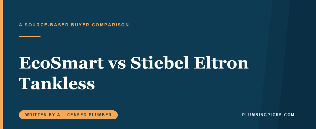 EcoSmart vs Stiebel Eltron Tankless