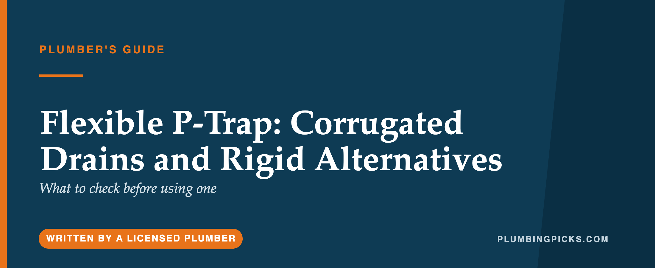 Flexible P-Trap