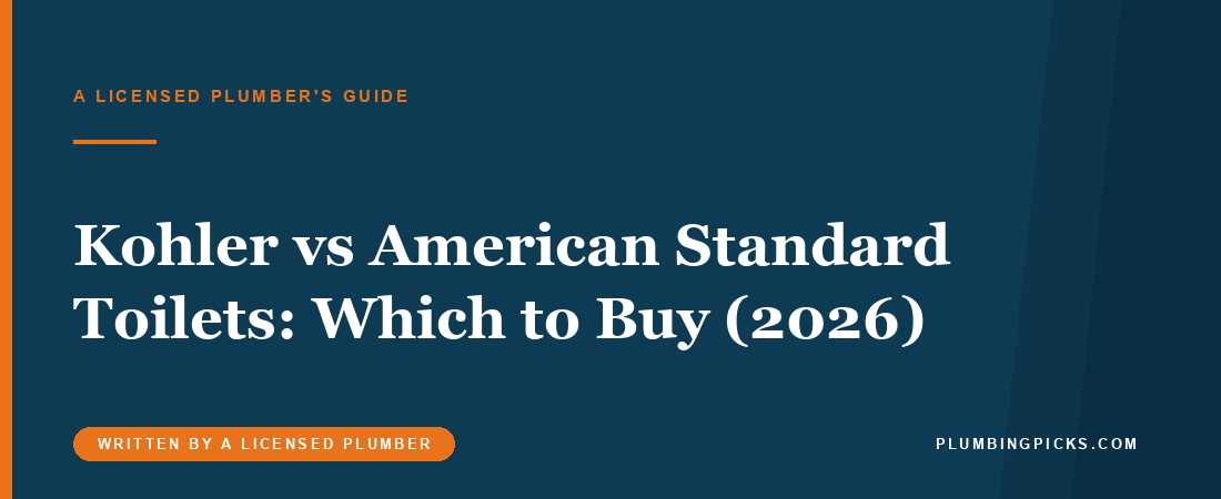 Kohler vs American Standard Toilets: Which to Buy (2026)
