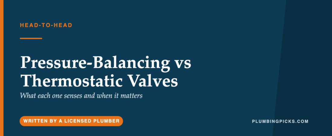 Pressure-Balancing or Thermostatic Shower Valve?