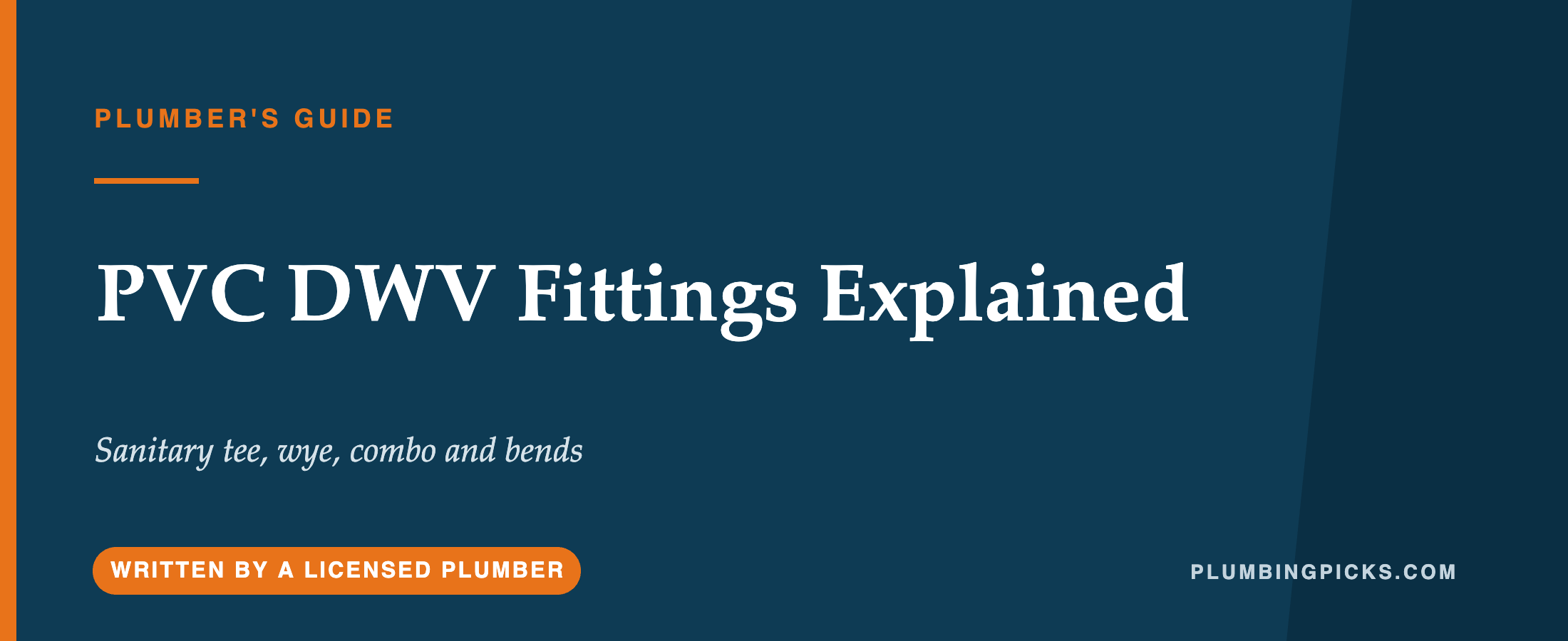 PVC DWV Fittings